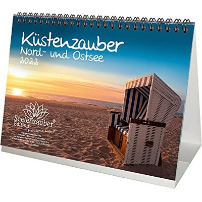 Seelenzauber Küstenzauber North and Baltic Sea DIN A5 Desk Calendar for 2022 Coast. Seelenzauber Küstenzauber North and Baltic Sea DIN A5 Desk Calendar for 2022 Coast.