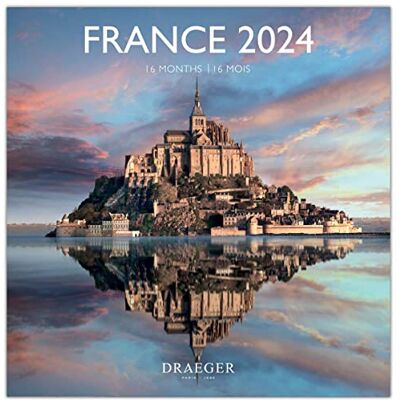 DRAEGER PARIS Large Wall Calendar France 2024 Hanging 29 x 29 cm 16 Months Sept-23 to Dec 24 7 Languages Office Calendar, Home, Monthly Decoration, Organization FSC® Certified Paper DRAEGER PARIS Large Wall Calendar France 2024 Hanging 29 x 29 cm 16 Months Sept-23 to Dec 24 7 Languages Office Calendar, Home, Monthly Decoration, Organization FSC® Certified Paper