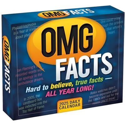 SELLERS PUBLISHING, INC. OMG Facts Desk Calendar 2025 SELLERS PUBLISHING, INC. OMG Facts Desk Calendar 2025
