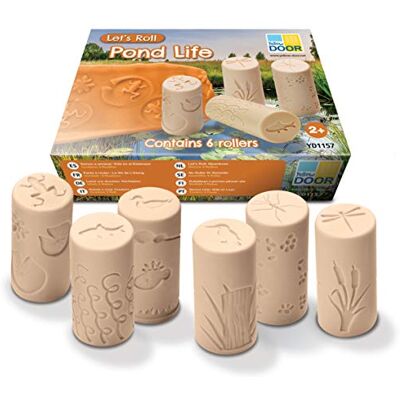 Yellow Door Let’s Roll Pond Life Set of Six Pond Animal Habitat Playdough Rollers Early Educational Toy for kids age 2 3 4 5 Fine Motor Skills Stamp and Roll in dough Durable Outdoor Toys Yellow Door Let’s Roll Pond Life Set of Six Pond Animal Habitat Playdough Rollers Early Educational Toy for kids age 2 3 4 5 Fine Motor Skills Stamp and Roll in dough Durable Outdoor Toys