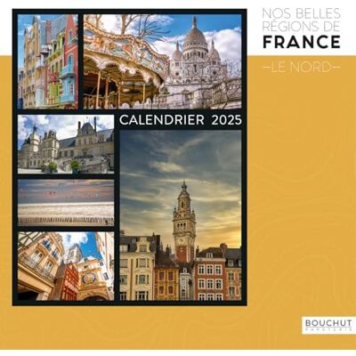 Bouchut Illustrated Calendar "The North" 30 x 30 cm Bouchut Illustrated Calendar "The North" 30 x 30 cm
