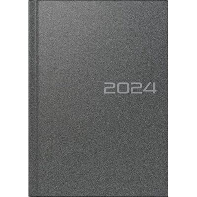 rido/idé Daily calendar model Mentor 2024, Desk Planner, 1 page = 1 day, sheet size 14.8 x 20.8 cm, grey rido/idé Daily calendar model Mentor 2024, Desk Planner, 1 page = 1 day, sheet size 14.8 x 20.8 cm, grey