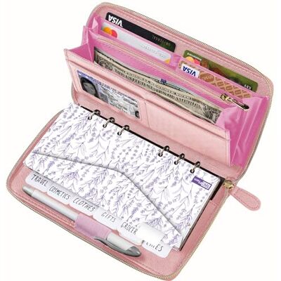 Three Way Cut Cash Envelope Wallet Pink All in One Budget System with 12x Tabbed Cash Envelopes, 12x Monthly Budget Cards,1x Yearly Budget Planner Sheet Complete Money Organizer Set for Cash RFID Protection Three Way Cut Cash Envelope Wallet Pink All in One Budget System with 12x Tabbed Cash Envelopes, 12x Monthly Budget Cards,1x Yearly Budget Planner Sheet Complete Money Organizer Set for Cash RFID Protection