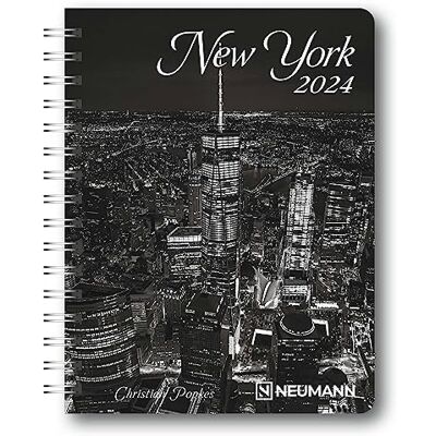 N NEUMANNVERLAGE New York 2024 Diary Book Calendar Pocket Calendar 16.5 x 21.6: Diary N NEUMANNVERLAGE New York 2024 Diary Book Calendar Pocket Calendar 16.5 x 21.6: Diary