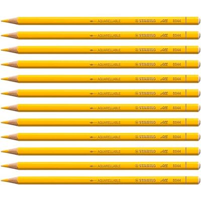 STABILO All Coloured and Graphite Pencil Pack of 12 Yellow STABILO All Coloured and Graphite Pencil Pack of 12 Yellow