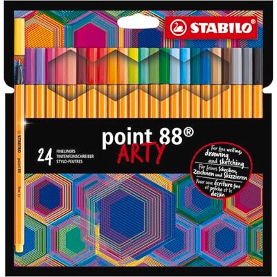 STABILO Point 88 ARTY Fineliner Multicolour - Fineliner pen STABILO Point 88 ARTY Fineliner Multicolour - Fineliner pen