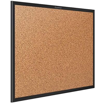 Quartet Cork Bulletin Board, 3 x 2 Feet, Corkboard, Black Frame (2303B) Quartet Cork Bulletin Board, 3 x 2 Feet, Corkboard, Black Frame (2303B)