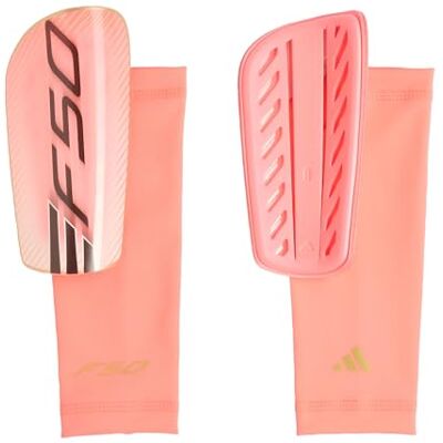 adidas Unisex F50 League Shin Guards Shin_Guard, Solar Turbo/ivory/gold met./black, XL adidas Unisex F50 League Shin Guards Shin_Guard, Solar Turbo/ivory/gold met./black, XL