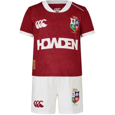 Canterbury Infant Unisex British & Irish Lions Rugby Mini Kit Official British & Irish Lions Licensed Product Lifestyle Rugby Jersey, Red Dahlia, 18MTH Canterbury Infant Unisex British & Irish Lions Rugby Mini Kit Official British & Irish Lions Licensed Product Lifestyle Rugby Jersey, Red Dahlia, 18MTH