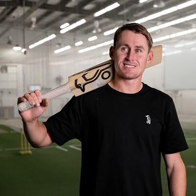 Kookaburra Ghost Marnus Labuschagne Pro Players Replica Cricket Bat, lime Kookaburra Ghost Marnus Labuschagne Pro Players Replica Cricket Bat, lime