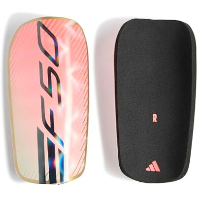 adidas Unisex F50 Eu Club Shin Guards Shin_Guard, Solar Turbo/ivory/gold met., L adidas Unisex F50 Eu Club Shin Guards Shin_Guard, Solar Turbo/ivory/gold met., L