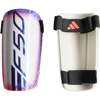 adidas Unisex F50 Training Shin Guards Shin_Guard, white/Solar Turbo/Solar Purple, L adidas Unisex F50 Training Shin Guards Shin_Guard, white/Solar Turbo/Solar Purple, L