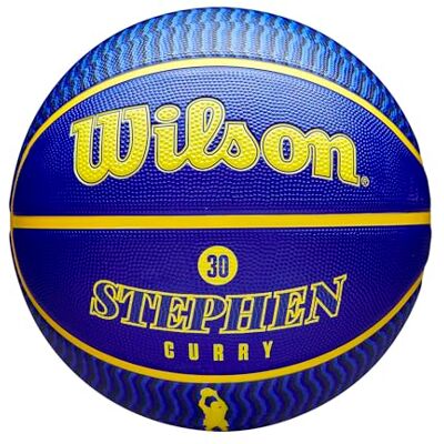 Wilson NBA Player Icon Outdoor Basketball Size 7-29.5" and Mini Size Wilson NBA Player Icon Outdoor Basketball Size 7-29.5" and Mini Size