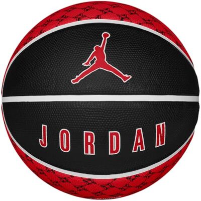 Nike Jordan Playground 2.0 Basketball 8P Outdoor Street Basketball Ball Robust Training Basketball Delivered Deflated, Fire Red/White/White/Fire Red, 7 Nike Jordan Playground 2.0 Basketball 8P Outdoor Street Basketball Ball Robust Training Basketball Delivered Deflated, Fire Red/White/White/Fire Red, 7