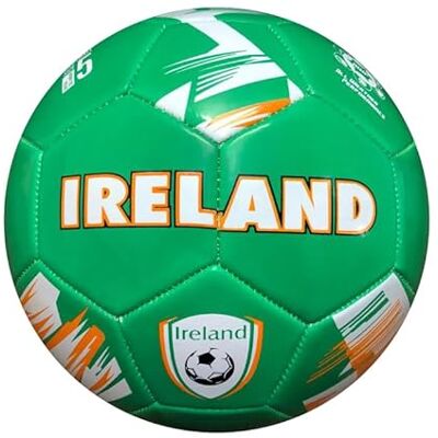 OnlySportsgear Gioco International Country Themed Footballs Ball, Adults Unisex, Ireland (Multicolour), 5 OnlySportsgear Gioco International Country Themed Footballs Ball, Adults Unisex, Ireland (Multicolour), 5