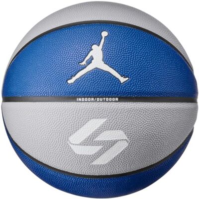 Nike Jordan All Court Basketball 8P Luka Doncic – Indoor Outdoor Basketball Ball – Performance Training Ball – Deflated delivered, Game Royal/Black/Black/White, 7 Nike Jordan All Court Basketball 8P Luka Doncic – Indoor Outdoor Basketball Ball – Performance Training Ball – Deflated delivered, Game Royal/Black/Black/White, 7