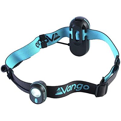 Vango Volt Head Torch, 100 Lumen, CREE Light for with Detachable Lamp for Running Camping, Hiking, Outdoors, Batteries Included Vango Volt Head Torch, 100 Lumen, CREE Light for with Detachable Lamp for Running Camping, Hiking, Outdoors, Batteries Included