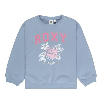 Roxy Fleece sweater MORNING HIKE BRUSHED RG Girl's Blue 8 Roxy Fleece sweater MORNING HIKE BRUSHED RG Girl's Blue 8