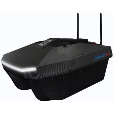 RIPPTON CatchX Max GPS Bait Boat for Carp Fishing, Precision Fishing Accessories with 3kg Hopper, 400m Range, App Navigation, Quiet Motor, 4 Hour Runtime, Sonar Ready Design RIPPTON CatchX Max GPS Bait Boat for Carp Fishing, Precision Fishing Accessories with 3kg Hopper, 400m Range, App Navigation, Quiet Motor, 4 Hour Runtime, Sonar Ready Design