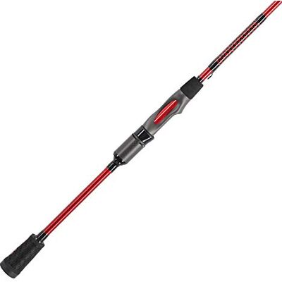 Ugly Stik Carbon Spinning Fishing Rod, Red/Black, 5'6" Light 2pc Ugly Stik Carbon Spinning Fishing Rod, Red/Black, 5'6" Light 2pc