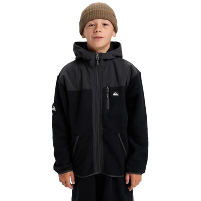 Quiksilver Fleece BACK TO S SCHOOL Boy's Black 8 Quiksilver Fleece BACK TO S SCHOOL Boy's Black 8