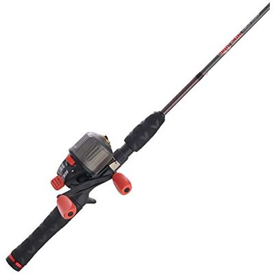 Ugly Stik Shakespeare 5’6” Ugly Tuff Spincast Fishing Rod and Reel Spincast Combo, Ugly Tech Construction with Clear Tip Design, Size 6 3 Ball Bearing Casting Reel Ugly Stik Shakespeare 5’6” Ugly Tuff Spincast Fishing Rod and Reel Spincast Combo, Ugly Tech Construction with Clear Tip Design, Size 6 3 Ball Bearing Casting Reel