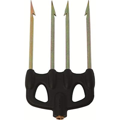 CRESSI 1946 Erwachsene Multiprong 4 Prong Mutliprong Nylon 4 Points Tempered, Schwarz, Uni, FA390011 CRESSI 1946 Erwachsene Multiprong 4 Prong Mutliprong Nylon 4 Points Tempered, Schwarz, Uni, FA390011