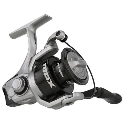 Abu Garcia Max X Size 3000 Spinning Fishing Reel, High-Performance Freshwater Reel, A-Symmetric Carbon Frame and Rotor, Durable & Lightweight Construction, Max Drag of 14lb 6.4kg Abu Garcia Max X Size 3000 Spinning Fishing Reel, High-Performance Freshwater Reel, A-Symmetric Carbon Frame and Rotor, Durable & Lightweight Construction, Max Drag of 14lb 6.4kg