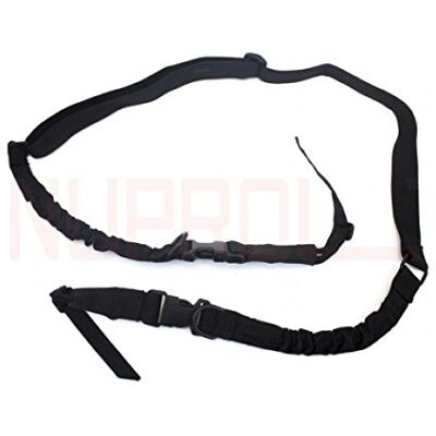 Nuprol Two Point Bungee 1000D Sling, Black Nuprol Two Point Bungee 1000D Sling, Black