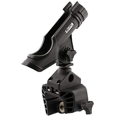 Scotty 339-BK Power Lock Rod Holder with Clamp Mount, BLACK Non-Permanent Mounting Solution For Your Watercraft Scotty 339-BK Power Lock Rod Holder with Clamp Mount, BLACK Non-Permanent Mounting Solution For Your Watercraft