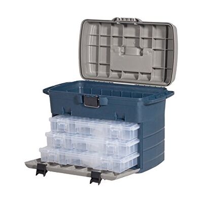 LEEDA Tackle Case Box System Blue/Grey, LEEDA Tackle Case Box System Blue/Grey,