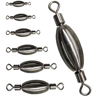 Acekit Quick Set Up Brass Fishing Sinker with Inner Swivel (Mixed-34pcs) Acekit Quick Set Up Brass Fishing Sinker with Inner Swivel (Mixed-34pcs)