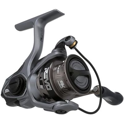 Abu Garcia Revo SX Spinning Fishing Reel, Grey Abu Garcia Revo SX Spinning Fishing Reel, Grey