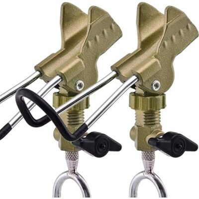 GOLDEAL Rod Holders for Bank Fishing,Bank Fishing Rod Rack Stand,Fish Pole Holder for Beach,360 Degree Adjustable.(2 Pack) GOLDEAL Rod Holders for Bank Fishing,Bank Fishing Rod Rack Stand,Fish Pole Holder for Beach,360 Degree Adjustable.(2 Pack)