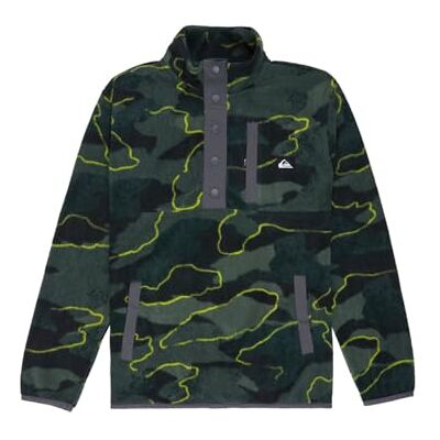 Quiksilver Fleece NO DESTINATION HZ Boy's Green 8 Quiksilver Fleece NO DESTINATION HZ Boy's Green 8