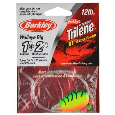 Berkley Walleye Rigs Indiana, 2, 4, 2 Rigs Size: 2-2-count 4 Berkley Walleye Rigs Indiana, 2, 4, 2 Rigs Size: 2-2-count 4