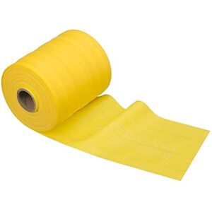THERABAND Latex-Free Resistance Band for Pilates, Home Gym, Rehab, Professional Physical Therapy & Fitness Equipment, Resistance Training, 22.9 Metre, Yellow, Light