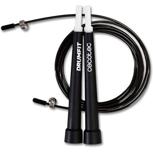 Cecotec Small Fitness DrumFit Speed Rope, 300 cm Long, Made of Steel, Ergonomic Grips, SmoothBearing System 360º Cecotec Small Fitness DrumFit Speed Rope, 300 cm Long, Made of Steel, Ergonomic Grips, SmoothBearing System 360º