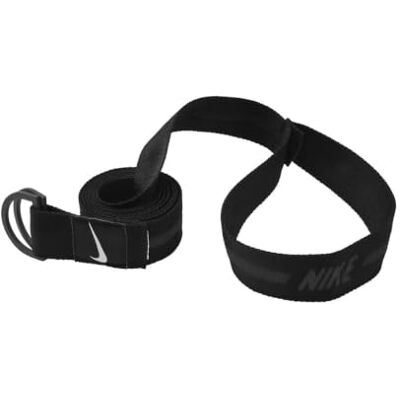 Nike Yoga 2-in-1 Strap 213 cm Yoga Strap Stretch Band Yoga Training Flexibility, Anthracite/Medium Grey, 213 cm Nike Yoga 2-in-1 Strap 213 cm Yoga Strap Stretch Band Yoga Training Flexibility, Anthracite/Medium Grey, 213 cm