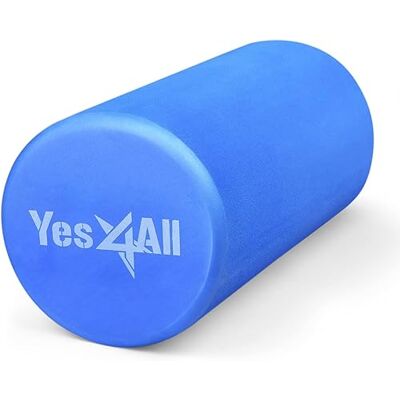 Yes4All 12 Inch EVA Foam Roller – High Density Foam Rollers for Back & Exercise (Blue) Yes4All 12 Inch EVA Foam Roller – High Density Foam Rollers for Back & Exercise (Blue)