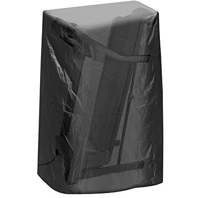 QWORK Treadmill Cover, Dustproof Waterproof Folding Oxford Cloth Cover, Black QWORK Treadmill Cover, Dustproof Waterproof Folding Oxford Cloth Cover, Black