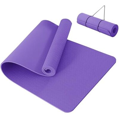 Good Nite Yoga Mat Thick 10 mm Exercise Mat TPE Yoga Mats For Women & Men Non-Slip Gym Mats For Home Fitness Workout Pilates Good Nite Yoga Mat Thick 10 mm Exercise Mat TPE Yoga Mats For Women & Men Non-Slip Gym Mats For Home Fitness Workout Pilates