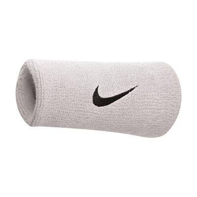Nike WRISTBAND SWOOSH JUMBO WHITE/BLACK Nike WRISTBAND SWOOSH JUMBO WHITE/BLACK