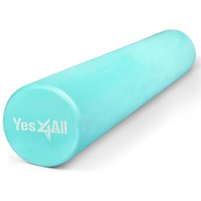 Yes4All EVA Firm Foam Roller for Back Round Back Roller for Exercise, Yoga & Pilates 30/45/60/90 cm Yes4All EVA Firm Foam Roller for Back Round Back Roller for Exercise, Yoga & Pilates 30/45/60/90 cm