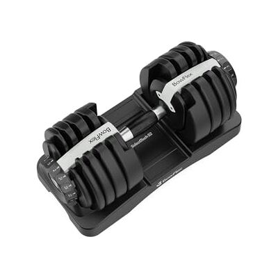 Bowflex SelectTech 52 Adjustable Dumbbell, 2–24 kg with Quick Adjust Bowflex SelectTech 52 Adjustable Dumbbell, 2–24 kg with Quick Adjust
