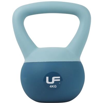 Urban Fitness Dual Soft Kettlebell, Soft-touch Base for Floor Protection, Comfortable Grip Design for Strength Sraining and Home Workouts, Durable Shell, 4kg, Blue Urban Fitness Dual Soft Kettlebell, Soft-touch Base for Floor Protection, Comfortable Grip Design for Strength Sraining and Home Workouts, Durable Shell, 4kg, Blue