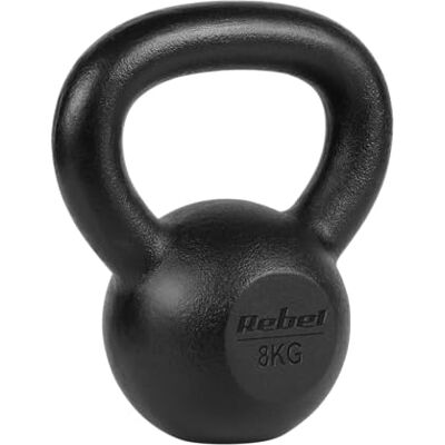 Rebel Electro Rebel Kettlebell Cast Iron 8kg REBEL ACTIVE RBA-2323-08 Rebel Electro Rebel Kettlebell Cast Iron 8kg REBEL ACTIVE RBA-2323-08