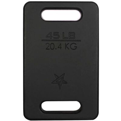 Yes4All CMJ4 Cast Iron Rucking Weight Plate for Backpack, 20,4 KG 45 POUND, Black Yes4All CMJ4 Cast Iron Rucking Weight Plate for Backpack, 20,4 KG 45 POUND, Black