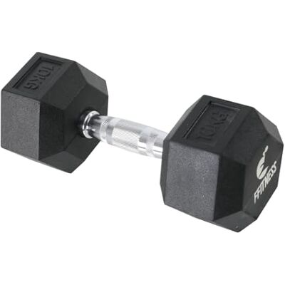 FFitness Hexagonal Dumbbell Weight 10 kg for Gym Fitness Training Hexagonal Barbell Cross Fit Functional Fitness FFitness Hexagonal Dumbbell Weight 10 kg for Gym Fitness Training Hexagonal Barbell Cross Fit Functional Fitness