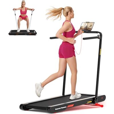 Sperax 4‑in‑1 Vibration Treadmill, 10% Auto Incline Foldable Walking Pad, Max Speed 12km/h with APP & Remote Control for Home Use Sperax 4‑in‑1 Vibration Treadmill, 10% Auto Incline Foldable Walking Pad, Max Speed 12km/h with APP & Remote Control for Home Use